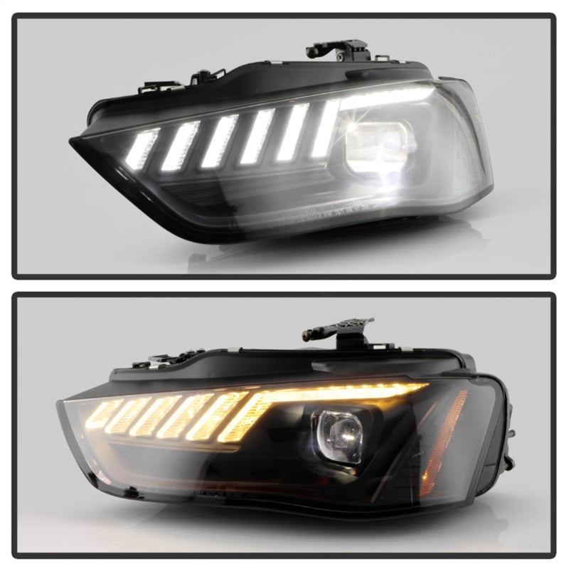 Spyder 13-16 Audi A4/S4 HID Model Only High-Power LED Headlights - 5088352