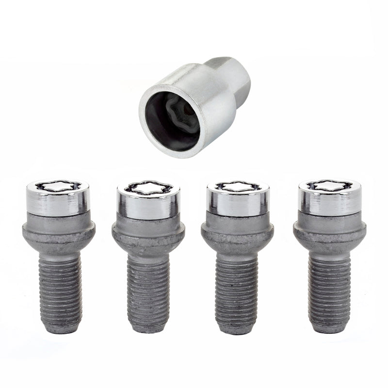 McGard Wheel Lock Bolt Set - 4pk. (Radius Seat) M14X1.5 - 28018