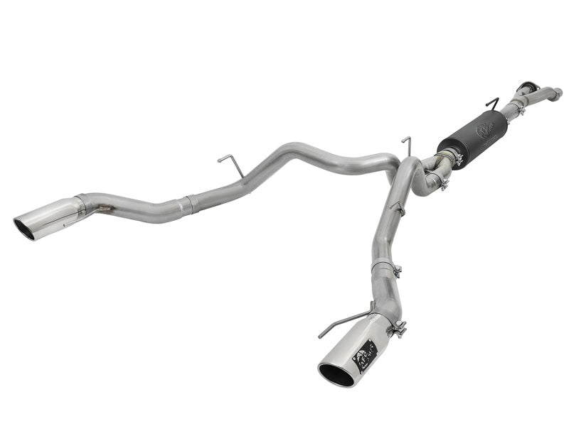 aFe MACHForce-XP 3in to 3-1/2in 304 SS Cat-Back Exhaust w/Polished - 49-33094-P