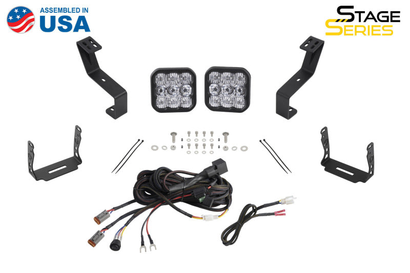 Diode Dynamics SS5 Bumper LED Pod Light Kit for 2019-Present - DD7616