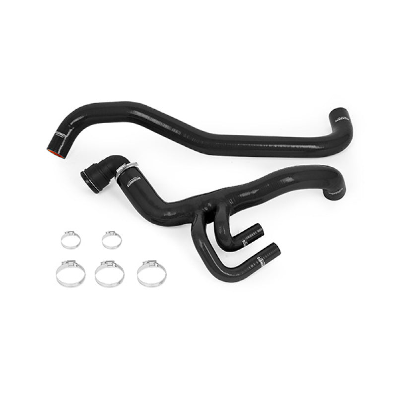 Mishimoto 10-14 Ford F-150 Raptor 6.2L V8 Black Silicone Radiator - MMHOSE-F62-10BK