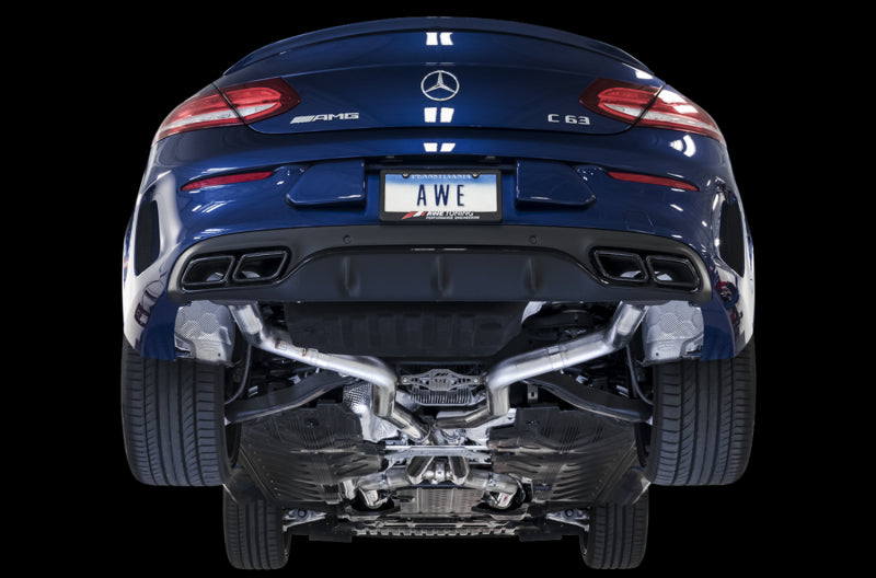 AWE Tuning Mercedes-Benz W205 AMG C63/S Sedan Track Edition Exhaust - 3020-31014