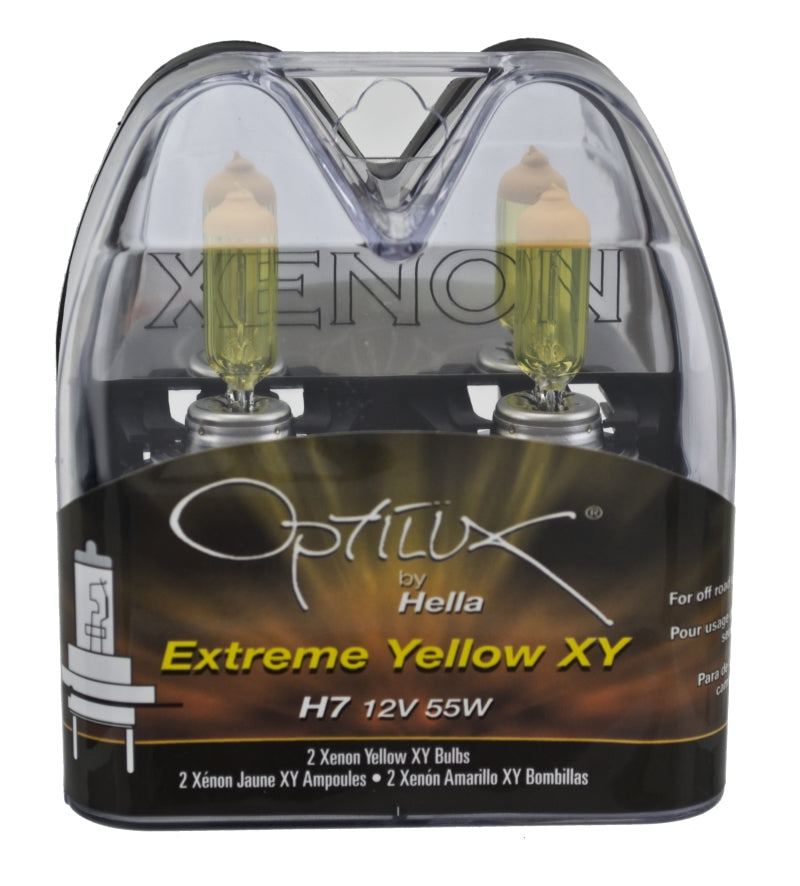 Hella Optilux H7 12V/55W XY Xenon Yellow Bulb - H71070702