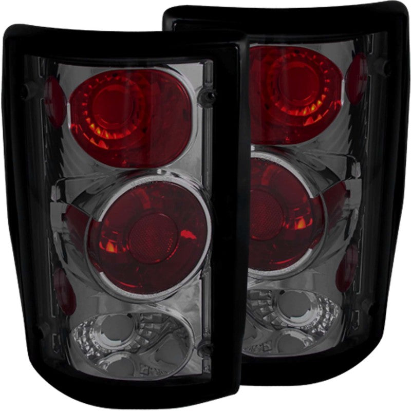 ANZO 2000-2005 Ford Excursion Taillights Smoke - 221183