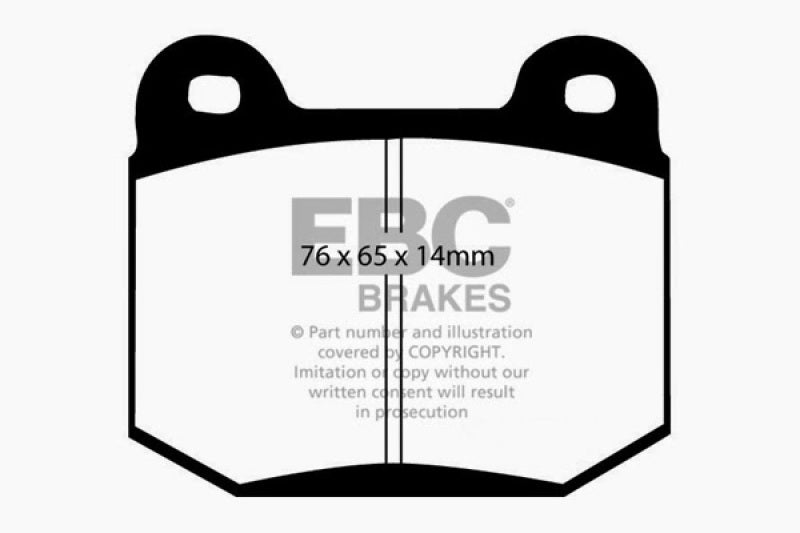 EBC Redstuff Brake Pad Sets (Rears Only) - DP31537C