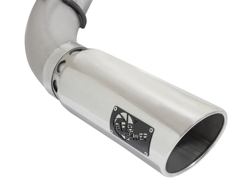 aFe Atlas Exhaust 5in DPF-Back Exhaust Aluminized Steel 2016 Nissan - 49-06112-P