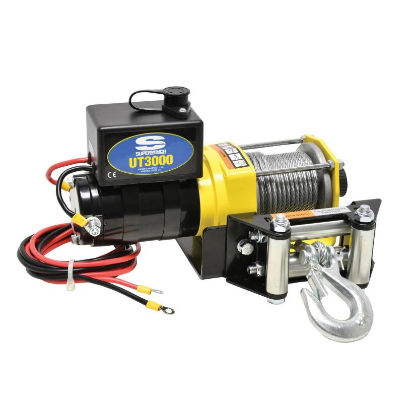 Superwinch 3000 LBS 12V DC 3/16in x 40ft Steel Rope - 1331200