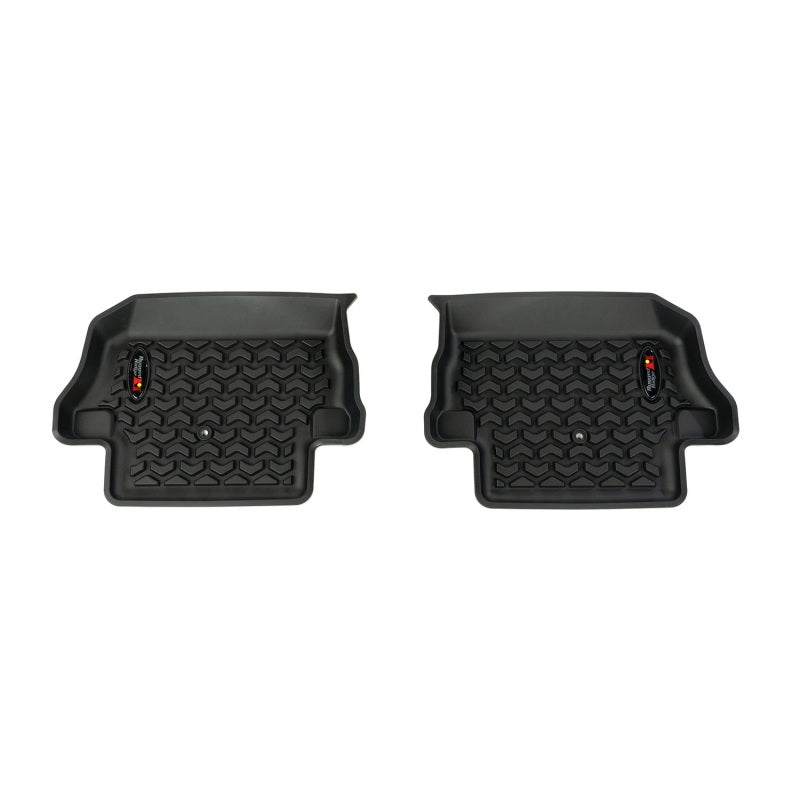 Rugged Ridge Floor Liner Kit Black F/R 18-20 Jeep Wrangler - 12987.43