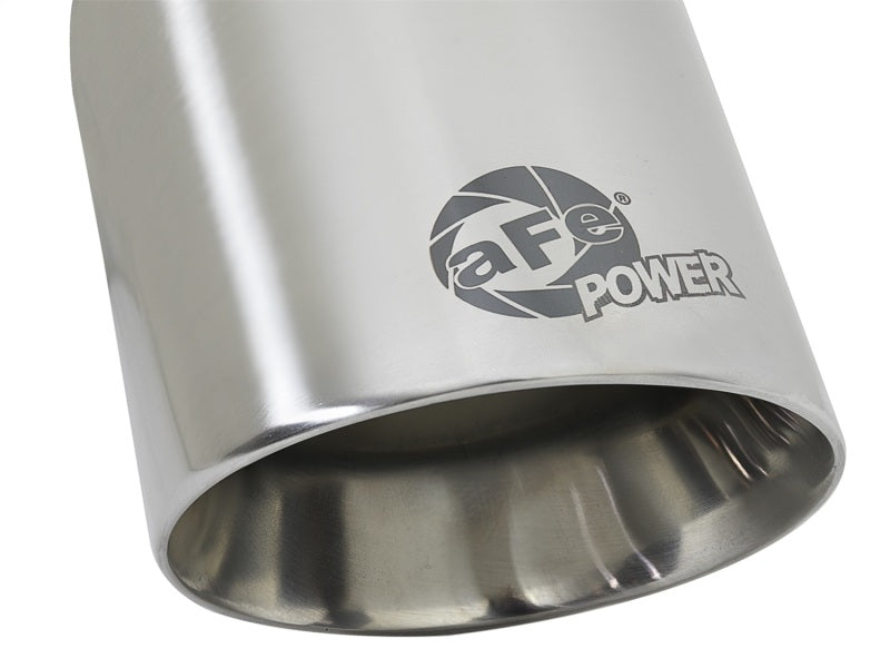 aFe MACH Force-Xp Universal 304 SS Single-Wall Clamp-On Exhaust Tip - 49T25354-P07