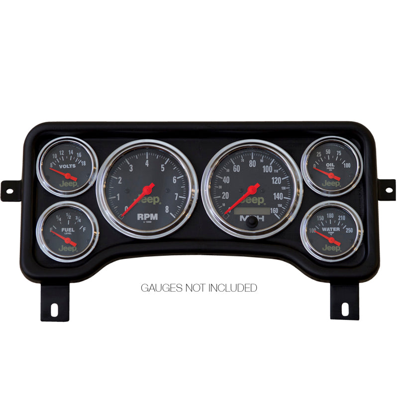 Autometer Jeep TJ/XJ Direct Fit Dash Panel 6 Gauge 3 - 5381