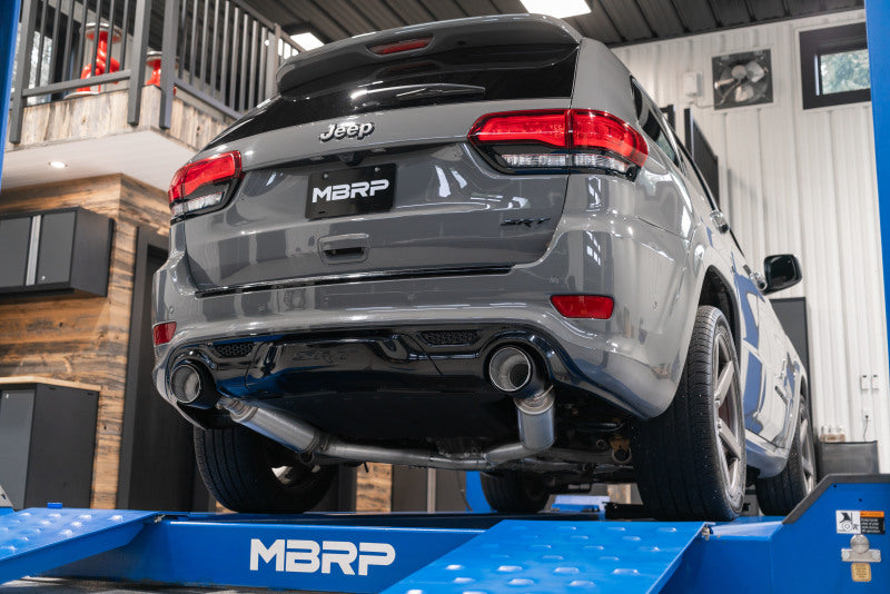 MBRP 2012+ Jeep Grand Cherokee SRT 6.4L 3in Dual Rear - S55253CF