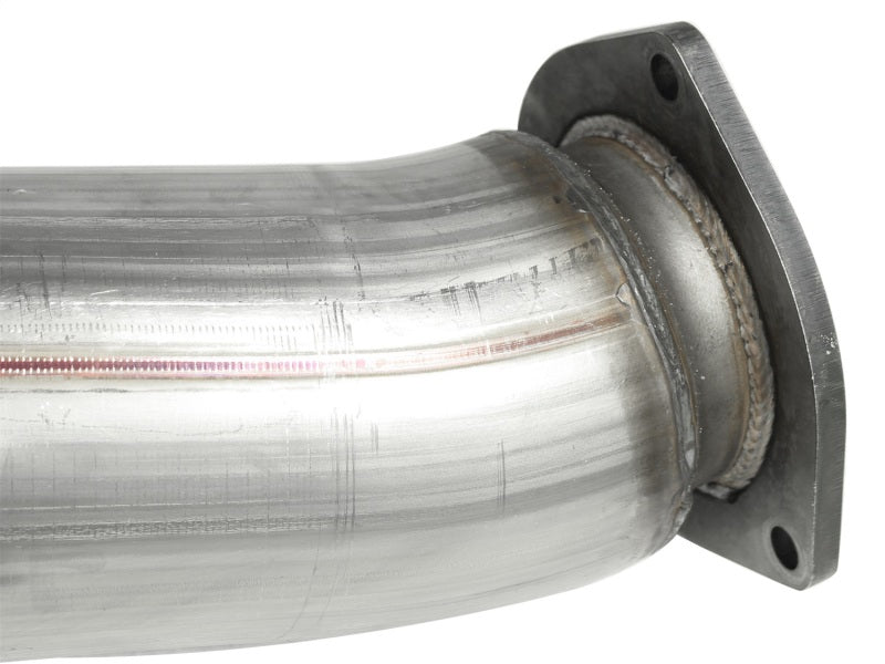 aFe MACHForce XP Exhaust 5in DPF-Stainless, GM Diesel Trucks 07.5-10 - 49-44040