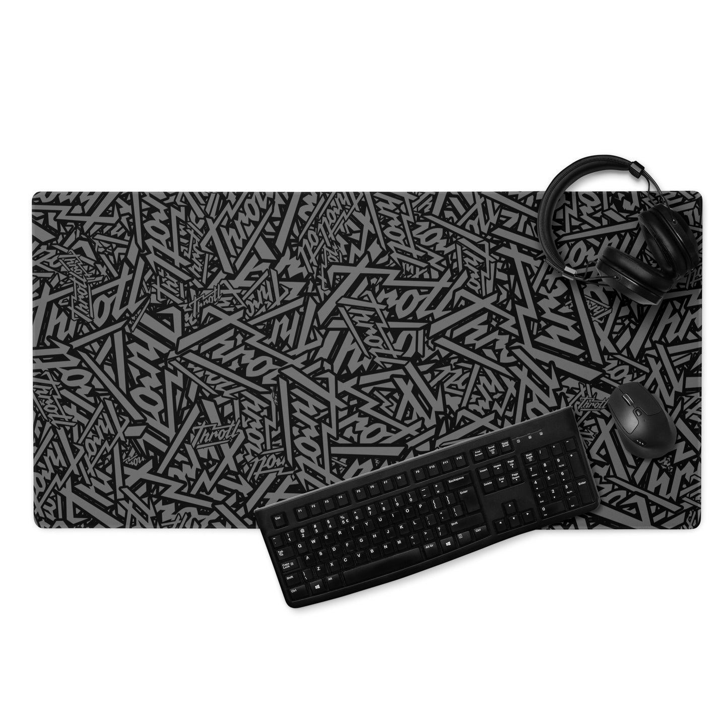 throtl Razor Script Gaming Mousepad