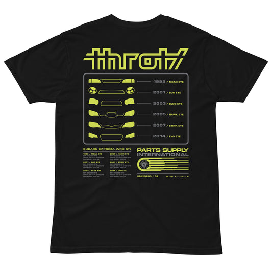 throtl STI Generations Short Sleeve Tee Shirt