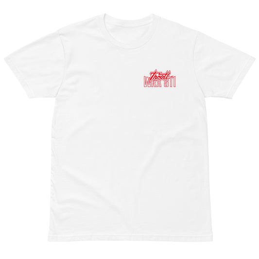 throtl White WRX STI Short Sleeve Tee Shirt