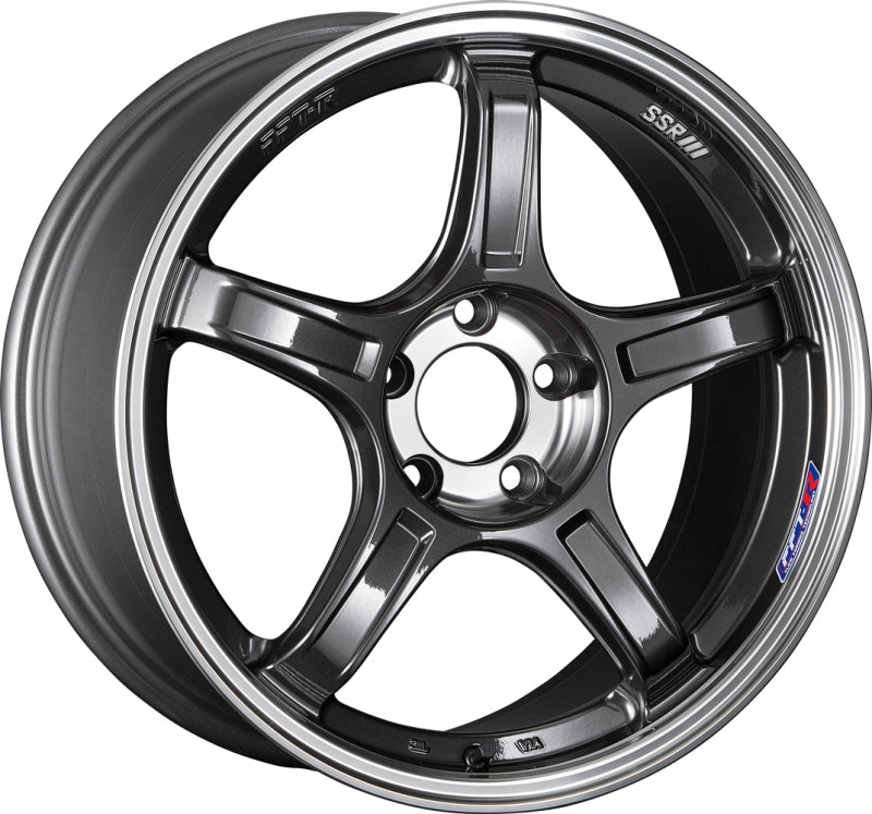 Set of 4: SSR GTX03 18x9.5 5x114.3 38mm Offset Gun Metallic Wheel - XC18950+3805GGM