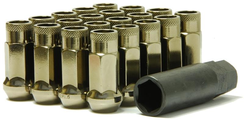Wheel Mate Muteki SR48 Open End Lug Nuts - Titanium - 32906T