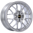 BBS RG-R 17x9 5x120 ET42 Diamond Silver Wheel -82mm PFS/Clip - RG772HDSK.