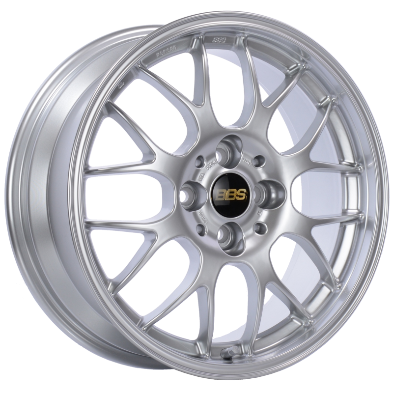 BBS RG-R 17x9 5x120 ET42 Diamond Silver Wheel -82mm PFS/Clip - RG772HDSK.