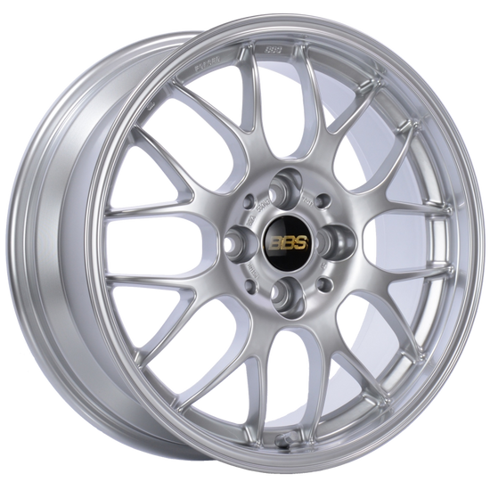 BBS RG-R 17x9 5x120 ET42 Diamond Silver Wheel -82mm PFS/Clip - RG772HDSK.