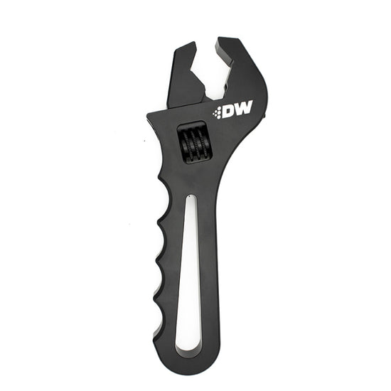 DeatschWerks Adjustable AN Hose End Wrench - Black Anodized - 6-02-1006.