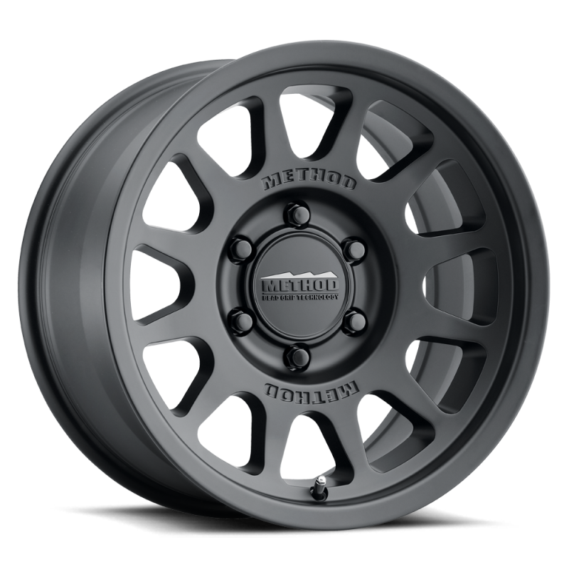 Method MR703 16x8 0mm Offset 6x5.5 106.25mm CB Matte Black - MR70368060500.