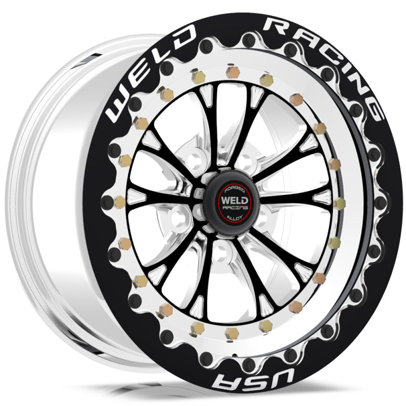 Weld Vitesse 15x10 / 5x4.75 BP / 7.5in. BS Black - 794B510284F