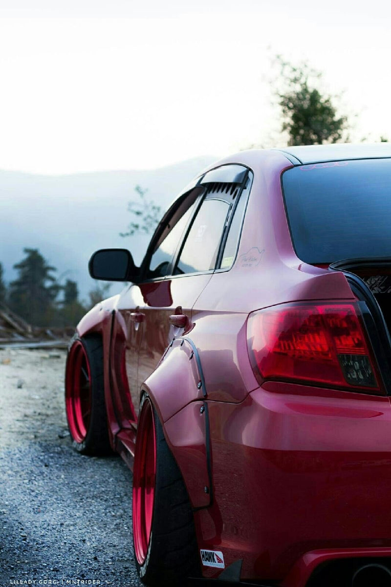 2008-2014 SUBARU WRX STI SEDAN WIDE BODY KIT MNTRIDER DESIGN