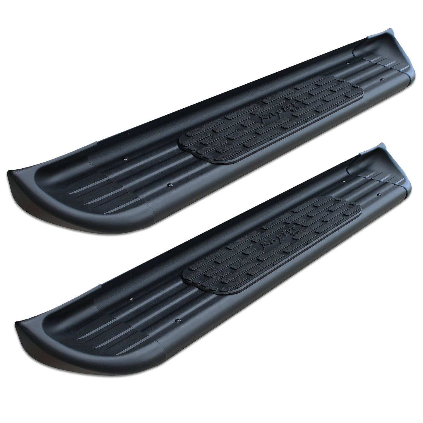 Raptor Series Raptor Series 7 In Ssr Running Boards Black Textured Stainless Steel 1301 0017bt 5068