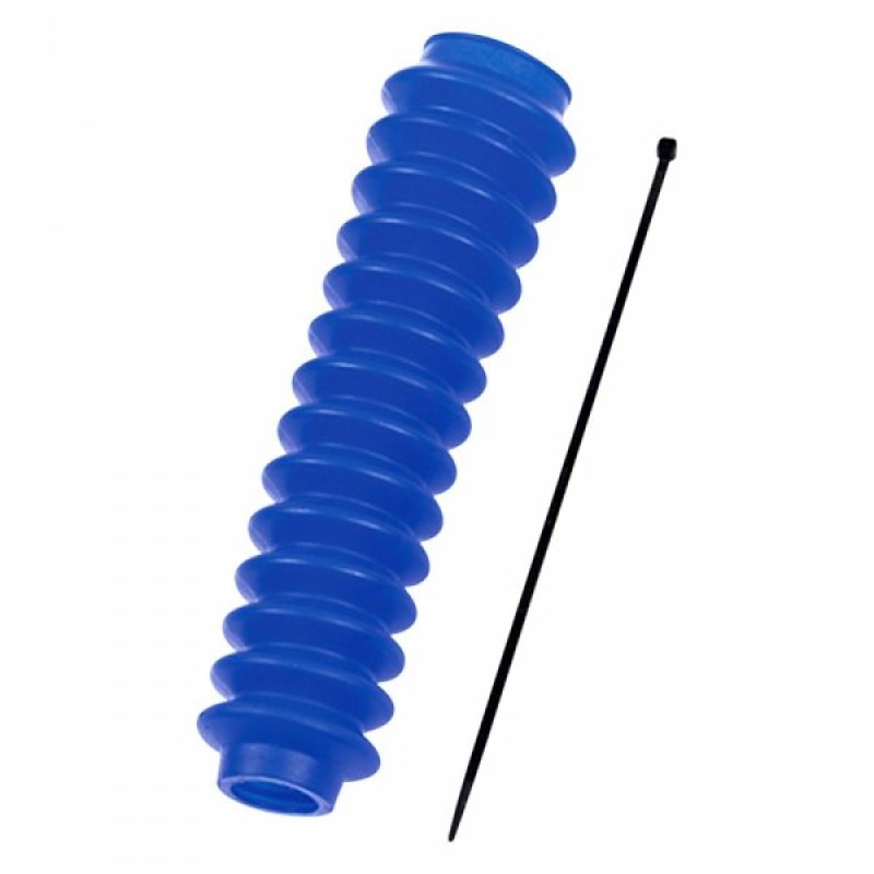 Zone Offroad Shock Boot - Bagged w/ Tie - Blue - ZONU3102