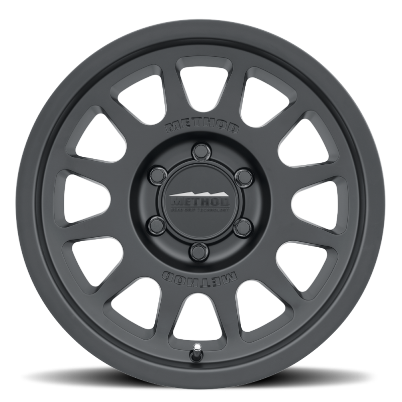 Method MR703 16x8 0mm Offset 6x5.5 106.25mm CB Matte Black - MR70368060500.