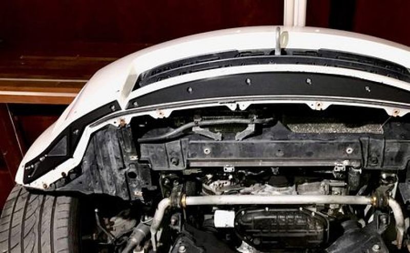 ProTEKt 06-08 Nissan 350Z Custom Fit Front Bumper Skid Plates - 9-NI350Z0-060