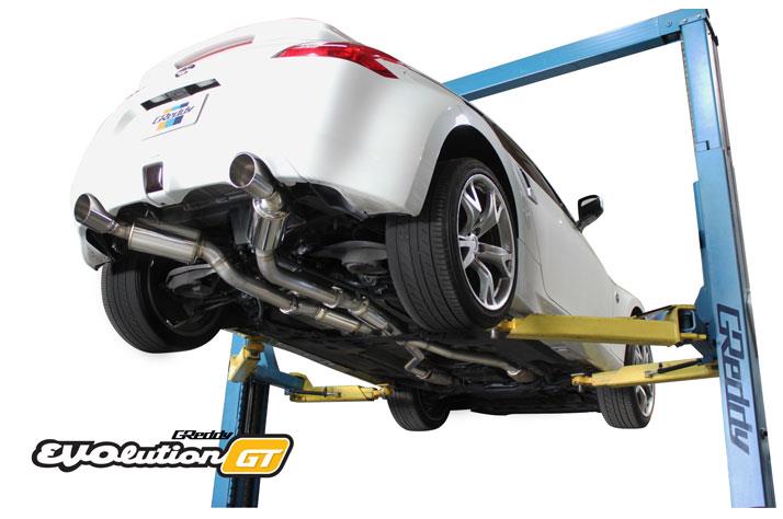 GReddy 09-17 Nissan 370Z Evolution GT Full Dual Cat-Back Exhaust - 10128303.