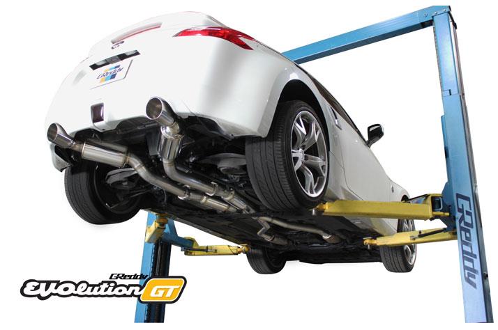 GReddy 09-17 Nissan 370Z Evolution GT Full Dual Cat-Back Exhaust - 10128303