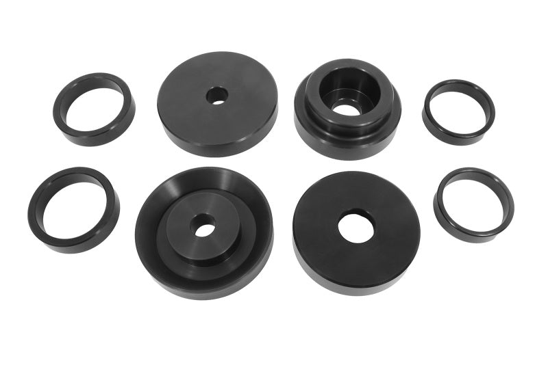 BMR 2008-2018 Challenger Rear Cradle Lockout Bushing Kit - Black - SCB110