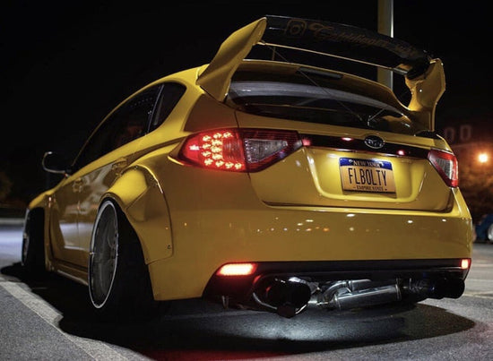 2008-2014 SUBARU WRX STI HATCHBACK WIDE BODY KIT MNTRIDER DESIGN.