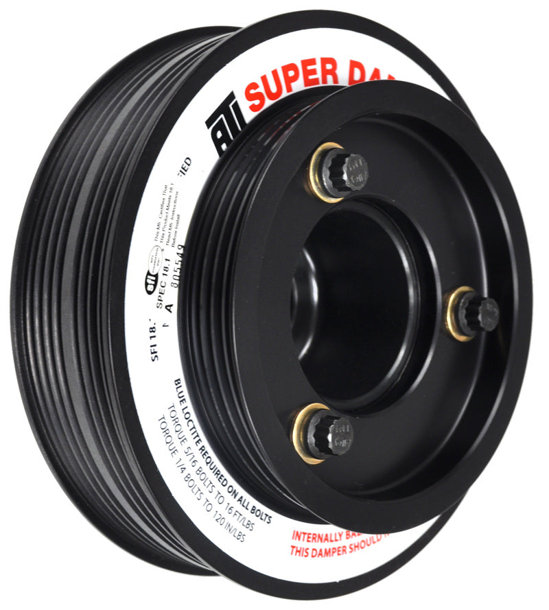 ATI Damper - 5.67in - Alum - (3) 4 Grv - ATI918476