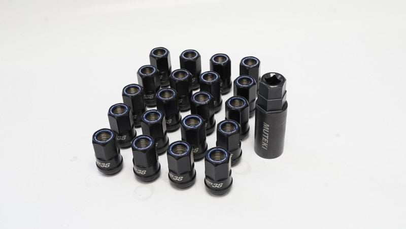 Wheel Mate Muteki HR38 Open End Lug Nuts 12x1.25 Titanium - HR3805TU