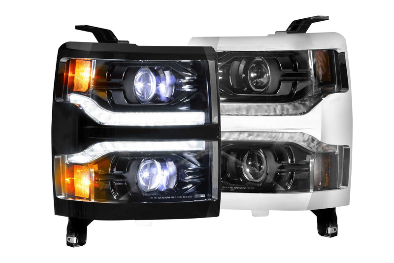 XB LED Headlights: Chevrolet Silverado 1500 - LF543.C