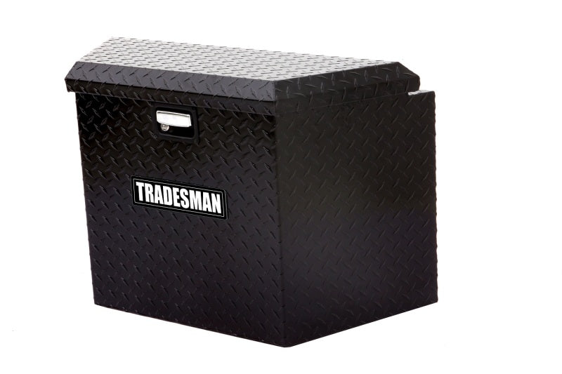 Tradesman Aluminum Trailer Tongue Storage Box (21in.) - Black - 76134T