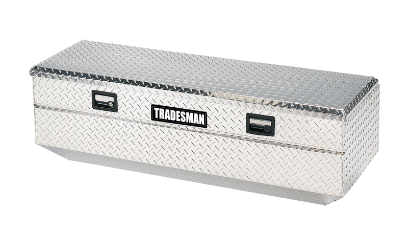 Tradesman Aluminum Flush Mount Truck Tool Box (56in.) - Brite - 9456