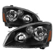 Xtune Nissan Altima 05-06 Halogen Model Only OEM Style Black - 9031823.