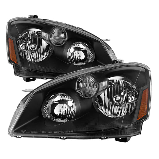 Xtune Nissan Altima 05-06 Halogen Model Only OEM Style Black - 9031823.