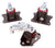 Innovative 04-08 Acura TSX K-Series Black Steel Mounts 60A Bushings - 10751-60A.