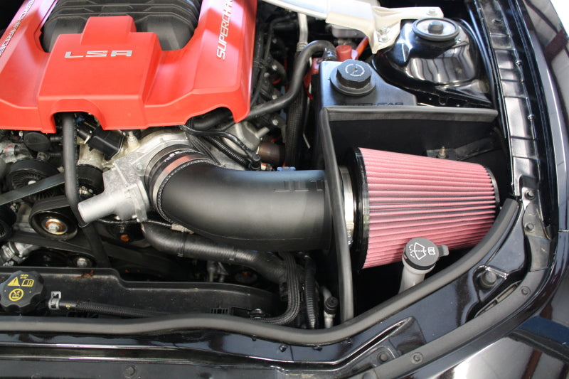 JLT 12-15 Chevrolet Camaro ZL1 Black Textured Big Air Intake - CAIP-CZL1-12