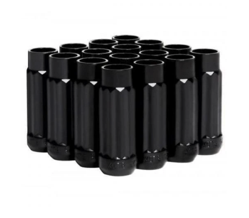BLOX Racing 12-Sided P17 Tuner Lug Nuts 12x1.25 - Black - BXAC-00144-BK