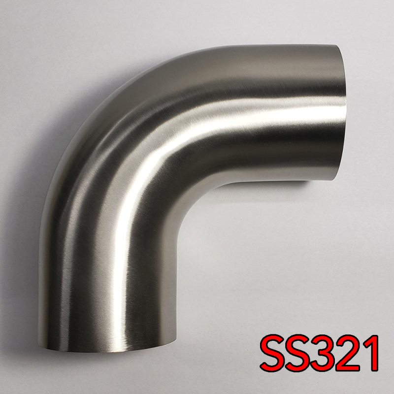 Stainless Bros 2in SS321 90 Degree Mandrel Bend Elbow 1D - 701-05056-4100