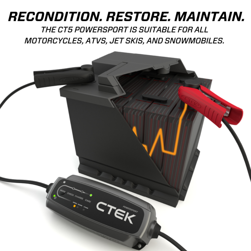 CTEK MXS 5.0 BATTERY CHARGER BAG BUNDLE – motorbikelv