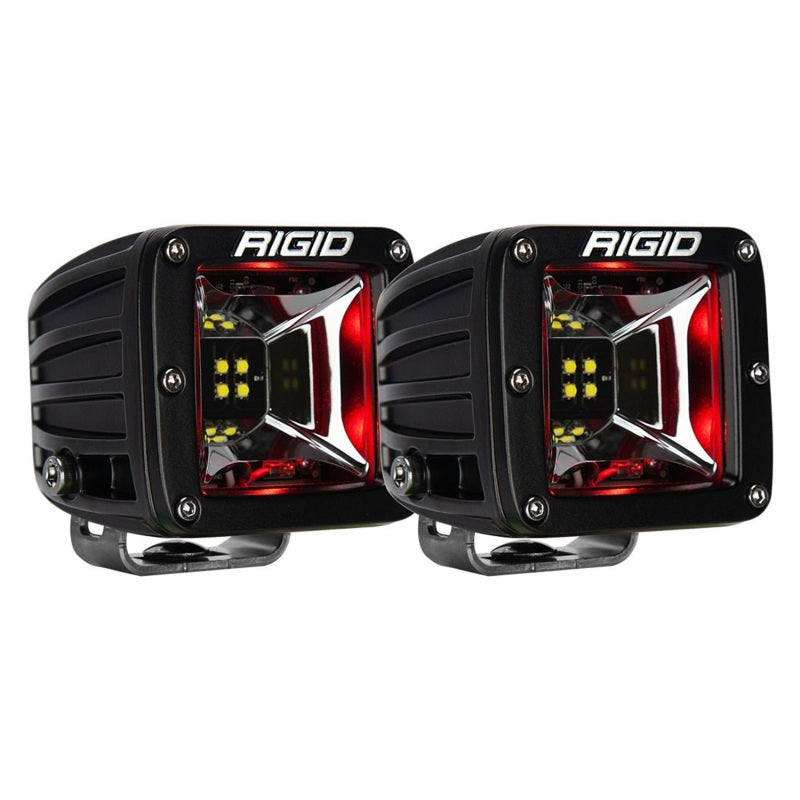 Rigid Industries Radiance 3in Red Backlight - Surface Mount - - 68202