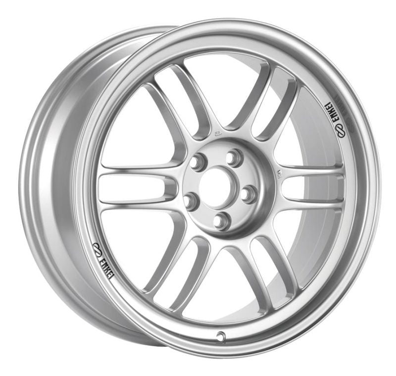 Set of 4: Enkei RPF1 15x7 4x100 35mm Offset 73mm Bore Silver Wheel - 3795704935SP